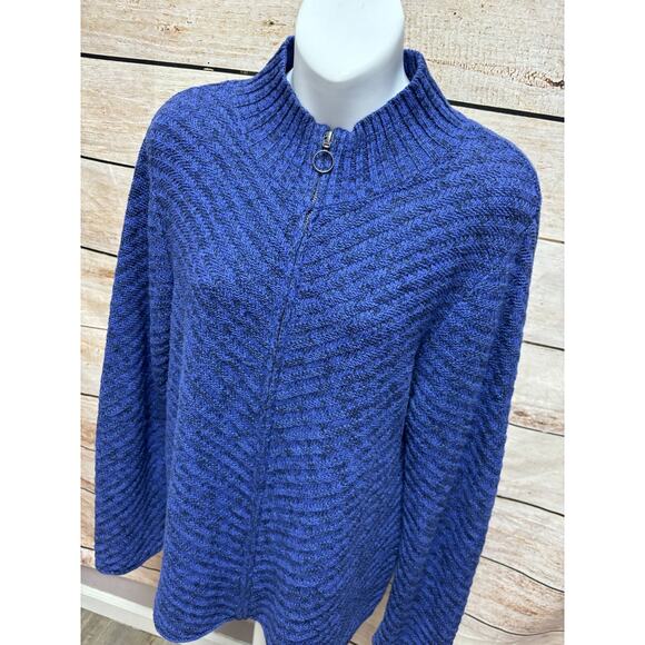 Nomadic Traders Womens Sweater Size XL 1/2 Zip Pullover Large Long Sleeve Ramie - Picture 12 of 12